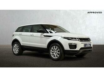 2017 land rover range rover evoque 2.0 ed4 se tech 5dr 2wd suv diesel manual