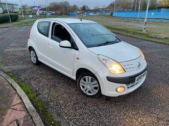 nissan pixo n-tec 996cc petrol 2010(60) 5dr manual 1 owner 21k low miles fsh white