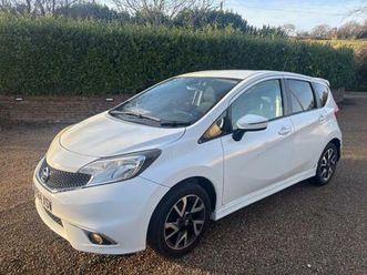2014 nissan note 1.2 acenta premium 5dr mpv petrol manual