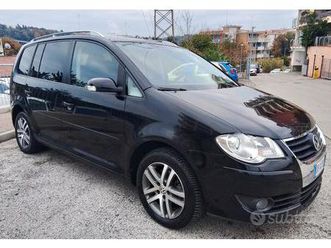 volkswagen turan 7 posti ecofuel benzina e metano