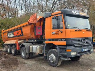 mercedes actros 2043 4x4. y bañera - 20