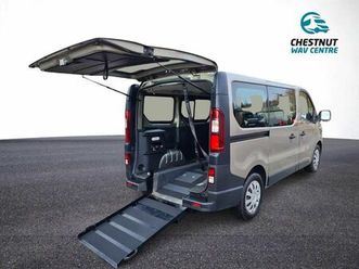 renault trafic passenger wav wheelchair access vehicle l1h1 swb 2020 2.0 diesel no vat