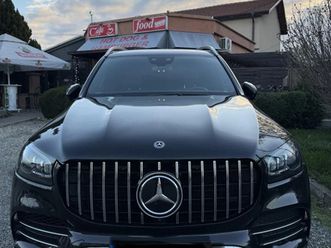 mercedes-benz gls 400 amg/6+ 1/burmester/обдухване/панорама/head-up/