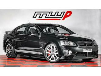 2009 vauxhall vxr8 holden hsv 6.2i v8 4dr auto ls-3 (450ps) - low miles!! saloon petrol automatic