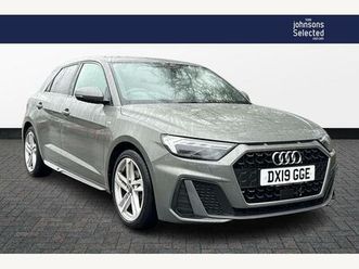 1.0 tfsi 30 s line sportback euro 6 (start/stop) 5dr