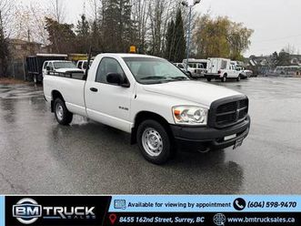 2008 ram 1500 regular cab / 8 ft long box / 2wd