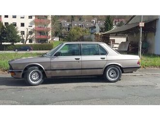 bmw e28, 524td turbodiesel, bj. 1984, h kennzeichen