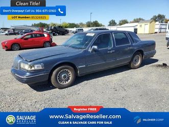 1996 lincoln town car executive