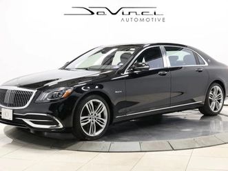 2019 mercedes-benz mercedes-maybach s-class s 560 4matic sedan 4d