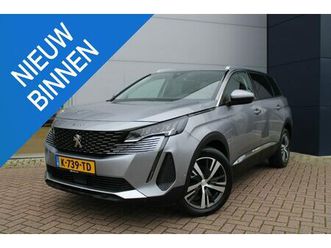 peugeot 5008 - 1.2 puretech 130pk blue lease allure automaat 7-zits airco navi camera carplay dealer onde