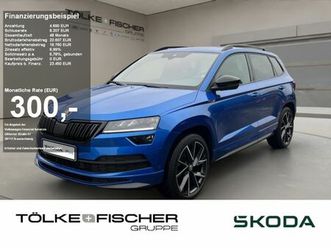 skoda karoq 2.0 tsi sportline dcc acc ahk aut kam. led