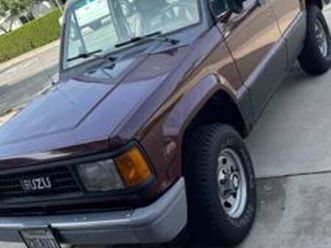 1990 isuzu trooper 4 x 4 five speed