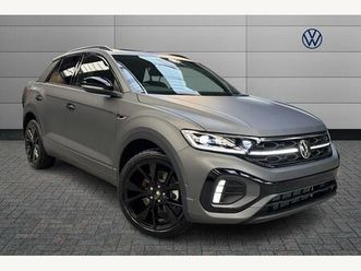 volkswagen t-roc black edition plus 1.5 tsi 150ps 6-speed manual 5 door