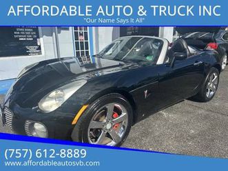 2008 pontiac solstice gxp convertible