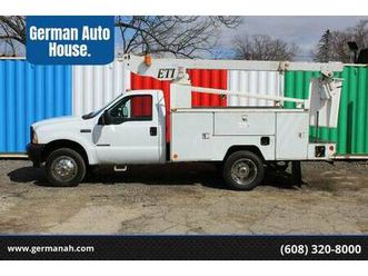 2002 ford f-450 4x2 regular cab!7.3 diesel!bucket truck!rust free#k35