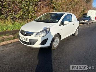 vauxhall corsa van 2014