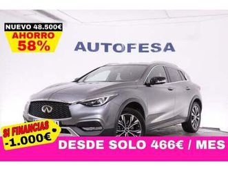 infiniti qx30 2.0t premium tech awd auto 211cv 5p # cuero, techo panoramico, navy