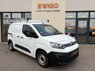 citroen berlingo vu generation-iii fourgon 1.5 bluehdi 75ch prix ttc bip arriere- barre de toit tva recuperable