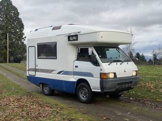 99' mitsubishi delica jb470 camper-4x4 turbo diesel - toilet & dinette