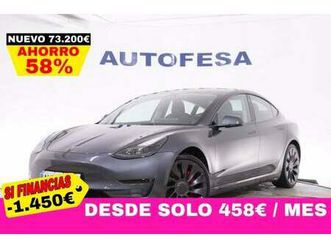 tesla model 3 performance awd auto 513cv 4p # cuero, techo panoramico, navy