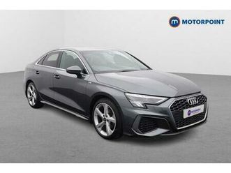 2023 audi a3 35 tdi s line 4dr s tronic saloon diesel automatic