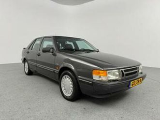 saab 9000 i 2.0 liter leer uniek onderhoudshistorie trekhaak — oldtimers — marktplaats