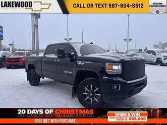 2018 gmc sierra 2500hd slt all terrain 6.6l duramax z71 deleted