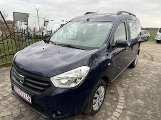 dacia dokker 1.6 16v mpi 2016 rok klima ladna choszczno • olx.pl