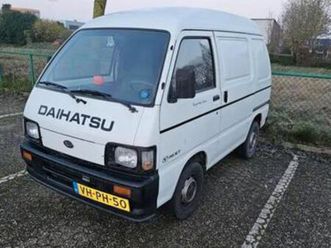 daihatsu hijet 1000 van 1996 goede basis voor minicamper. — bestelauto's — marktplaats