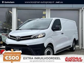 toyota proace worker 2.0 d-4d live | bpm vrij | cruise contr — bestelauto's — marktplaats
