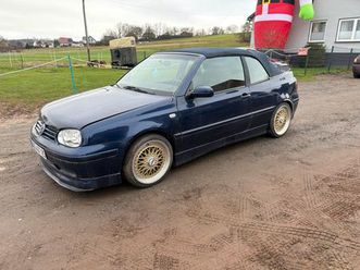 vw golf 4 1,8 liter . tuning . cabrio . leder .