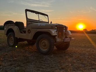 willys jeep m38a1, sahara, hu+h neu