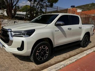 hilux srx 2021 baixa km sem retoque na garantia de fábrica