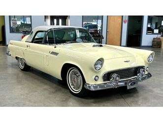 1956 ford thunderbird jaune automatique, 3 vitesses condu...