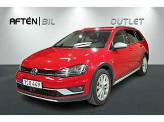 volkswagen golf alltrack tsi 180 dsg6 4motion dragkrok|p-värmare|pluspaket