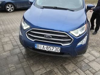 ford ecosport 2.0 benzyna + lpg 2019rok 166km fasty • olx.pl