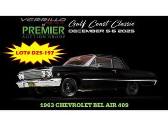 1963 chevrolet bel air for sale