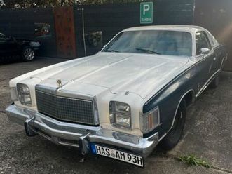 chrysler cordoba 1978 tüv neu bis 27 oldtimer projectcar