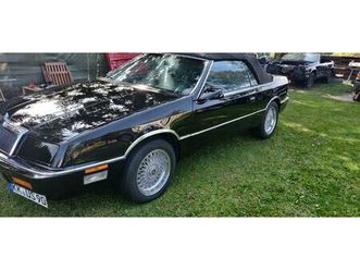 chrysler le baron sehr seltenes modell