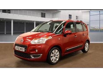 2012 citroen c3 picasso 1.6 vti 16v exclusive 5dr egs6 mpv petrol automatic