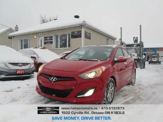 2013 hyundai elantra gt gls 6sp panoramicroof, certified+wrty $6