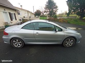 vends où échange peugeot 307cc phase 2 contre utilitaire