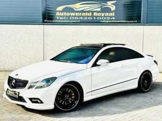 dikke mercedes e-klasse coupé 500*lpg*pano* — mercedes-benz — marktplaats