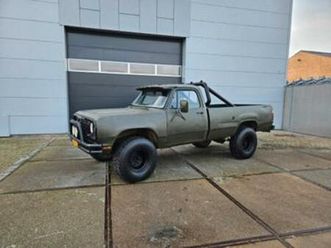 1976 dodge w200 v8 lpg highboy liftkit mopar apk stuurpomp — oldtimers — marktplaats