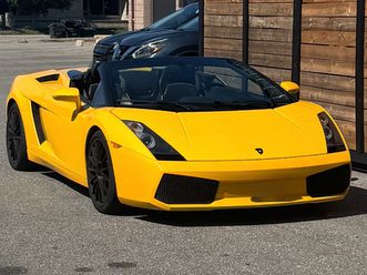 2006 lamborghini gallardo spyder