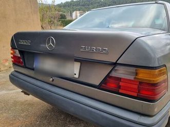 mercedes benz 300 turbo - w124 - erste serie - rostfrei