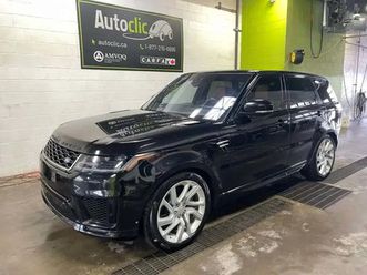 2019 land rover range rover sport v8 supercharged dynamic