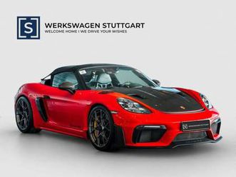 718 spyder rs 4.0 weissach paket - leasingfähig