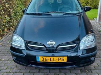 nissan almera tino 1.8 2003 zwart — nissan — marktplaats