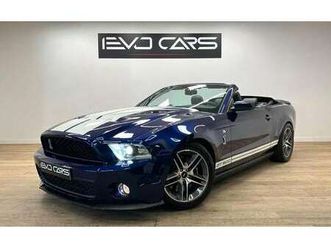 shelby gt500 5.4 550 ch / régulateur / sièges sport / bleu kona / immat. française